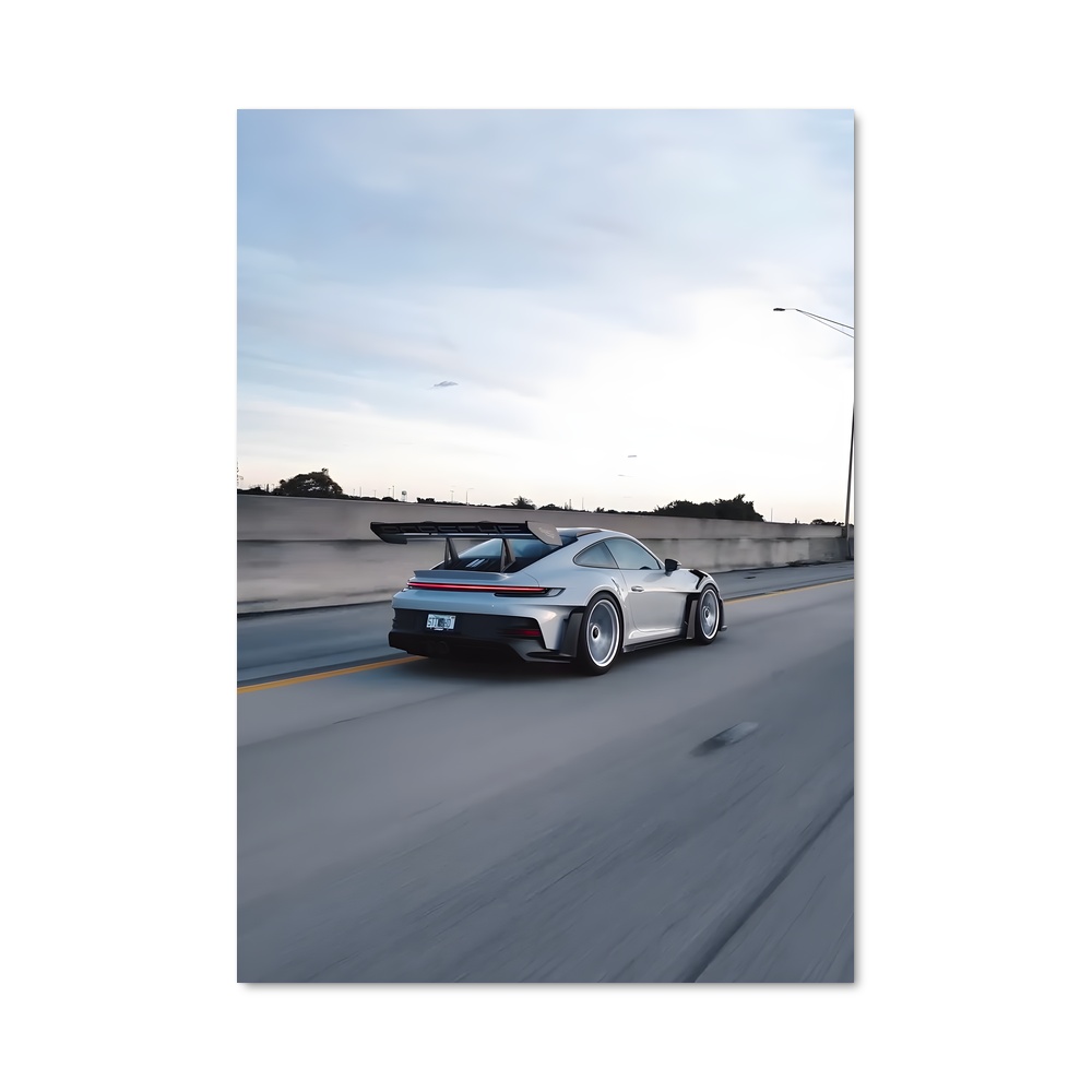 Poster Élégance GT3 Touring